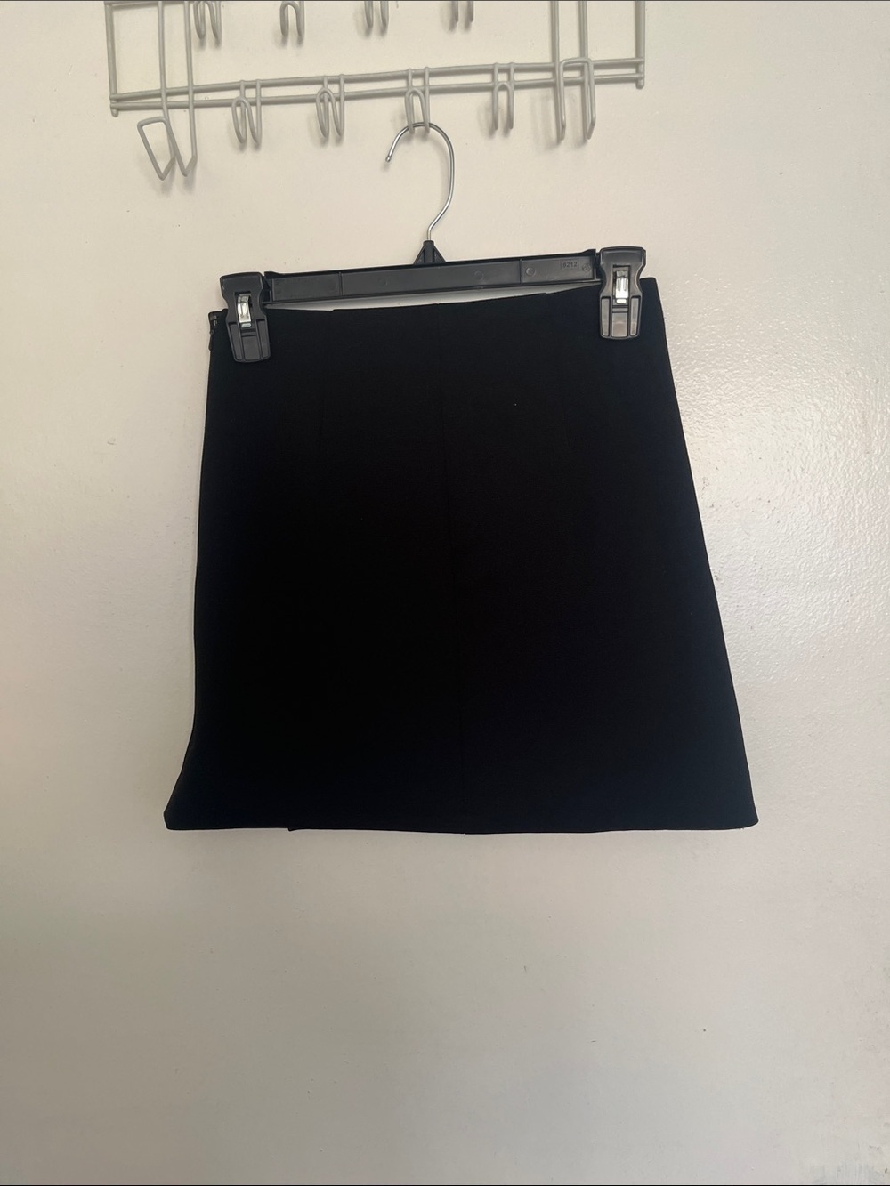 Babaton by aritzia Black Mini Skirt with Subtle Wrap Detail - Picture 5 of 10